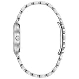 Buy Shop Bulova Crystal Collection Silver Dial Silver Steel Strap Watch for Women - 96L243 USA Online