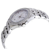 Buy Shop Bulova Crystal Collection Silver Dial Silver Steel Strap Watch for Women - 96L243 USA Online