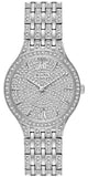 Buy Shop Bulova Crystal Collection Silver Dial Silver Steel Strap Watch for Women - 96L243 USA Online