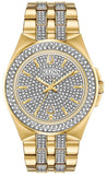 Buy Shop Bulova Crystal Collection Silver Dial Two Tone Steel Strap Watch for Men - 98K102 USA Online
