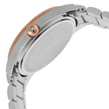 Buy Shop Bulova Crystal Collection Silver Dial Two Tone Steel Strap Watch for Women - 98N100 USA Online