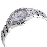 Buy Shop Bulova Crystal Pave Silver Dial Silver Steel Strap Watch for Men - 96B235 USA Online