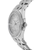 Buy Shop Bulova Crystal Pave Silver Dial Silver Steel Strap Watch for Men - 96B235 USA Online