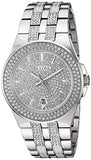 Buy Shop Bulova Crystal Pave Silver Dial Silver Steel Strap Watch for Men - 96B235 USA Online