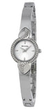 Buy Shop Bulova Crystal Pendant Silver Dial Silver Steel Strap Watch for Women - 96X111 USA Online