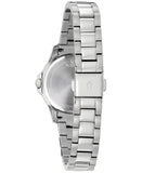Buy Shop Bulova Crystal Silver Dial Silver Steel Strap Watch for Women - 96L226 USA Online