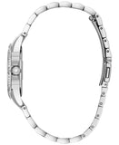 Buy Shop Bulova Crystal Silver Dial Silver Steel Strap Watch for Women - 96L226 USA Online