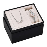 Buy Shop Bulova Crystals Mother of Pearl Dial Two Tone Steel Strap Watch for Women - 98X108 USA Online