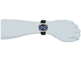 Buy Shop Bulova Marine Star Blue Dial Black Silicone Strap Watch for Men - 98B258 USA Online