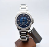 Buy Shop Bulova Marine Star Blue Dial Silver Steel Strap Watch for Women - 96R215 USA Online