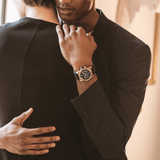 Buy Shop Bulova Marine Star Chronograph Black Dial Black Rubber Strap Watch for Men - 98B104 USA Online