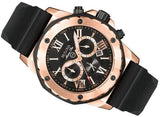 Buy Shop Bulova Marine Star Chronograph Black Dial Black Rubber Strap Watch for Men - 98B104 USA Online
