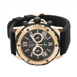 Buy Shop Bulova Marine Star Chronograph Black Dial Black Rubber Strap Watch for Men - 98B104 USA Online