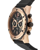 Buy Shop Bulova Marine Star Chronograph Black Dial Black Rubber Strap Watch for Men - 98B104 USA Online