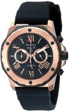 Buy Shop Bulova Marine Star Chronograph Black Dial Black Rubber Strap Watch for Men - 98B104 USA Online