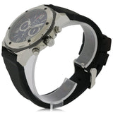 Buy Shop Bulova Marine Star Chronograph Black Dial Black Rubber Strap Watch for Men - 98B127 USA Online