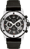 Buy Shop Bulova Marine Star Chronograph Black Dial Black Rubber Strap Watch for Men - 98B127 USA Online