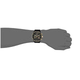 Buy Shop Bulova Marine Star Chronograph Black Dial Black Rubber Strap Watch for Men - 98B278 USA Online