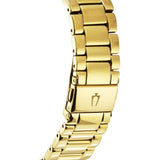 Buy Shop Bulova Multi Function Gold Dial Gold Steel Strap Watch for Women - 97N102 USA Online