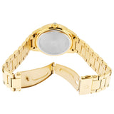 Buy Shop Bulova Multi Function Gold Dial Gold Steel Strap Watch for Women - 97N102 USA Online
