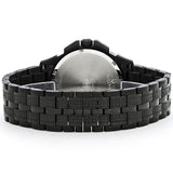 Buy Shop Bulova Octova Chronograph Black Crystal Dial Black Steel Strap Watch for Men - 98C134 USA Online