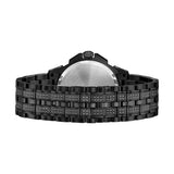 Buy Shop Bulova Octova Chronograph Black Crystal Dial Black Steel Strap Watch for Men - 98C134 USA Online