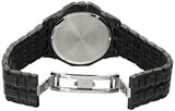 Buy Shop Bulova Octova Chronograph Black Crystal Dial Black Steel Strap Watch for Men - 98C134 USA Online