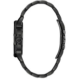 Buy Shop Bulova Octova Chronograph Black Crystal Dial Black Steel Strap Watch for Men - 98C134 USA Online