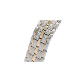 Buy Shop Bulova Octova Crystal Silver Dial Two Tone Steel Strap Watch for Men - 98C133 USA Online