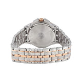 Buy Shop Bulova Octova Crystal Silver Dial Two Tone Steel Strap Watch for Men - 98C133 USA Online