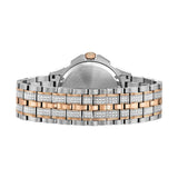 Buy Shop Bulova Octova Crystal Silver Dial Two Tone Steel Strap Watch for Men - 98C133 USA Online