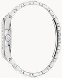 Buy Shop Bulova Phantom Baguette Crystal Blue Dial Silver Steel Strap Watch for Men - 96A254 USA Online
