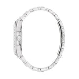 Buy Shop Bulova Phantom Baguette Crystal Blue Dial Silver Steel Strap Watch for Men - 96A254 USA Online