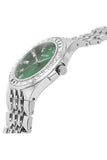 Buy Shop Bulova Phantom Classic Baguette Green Dial Silver Steel Strap Watch for Men - 96A253 USA Online