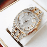 Buy Shop Bulova Phantom Crystal Silver Dial Two Tone Steel Strap Watch for Men - 98B323 USA Online
