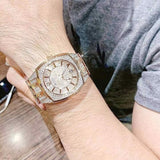 Buy Shop Bulova Phantom Crystal Silver Dial Two Tone Steel Strap Watch for Men - 98B323 USA Online