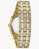 Buy Shop Bulova Phantom Crystal Silver Dial Two Tone Steel Strap Watch for Men - 98B323 USA Online