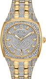 Buy Shop Bulova Phantom Crystal Silver Dial Two Tone Steel Strap Watch for Men - 98B323 USA Online