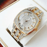 Buy Shop Bulova Phantom Crystal Silver Dial Two Tone Steel Strap Watch for Men - 98B324 USA Online