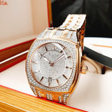 Buy Shop Bulova Phantom Crystal Silver Dial Two Tone Steel Strap Watch for Men - 98B324 USA Online