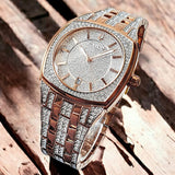 Buy Shop Bulova Phantom Crystal Silver Dial Two Tone Steel Strap Watch for Men - 98B324 USA Online
