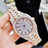 Buy Shop Bulova Phantom Crystal Silver Dial Two Tone Steel Strap Watch for Men - 98B324 USA Online