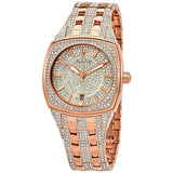 Buy Shop Bulova Phantom Crystal Silver Dial Two Tone Steel Strap Watch for Men - 98B324 USA Online