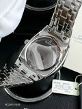 Buy Shop Bulova Phantom Swarovski Crystal Pave Silver Dial Silver Steel Strap Watch for Men - 98B296 USA Online