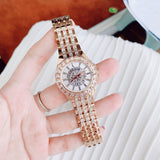 Buy Shop Bulova Phantom White Dial with Swarovski Baguettes Rose Gold Steel Strap Watch for Women - 98L268 USA Online