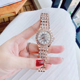 Buy Shop Bulova Phantom White Dial with Swarovski Baguettes Rose Gold Steel Strap Watch for Women - 98L268 USA Online