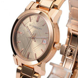 Buy Shop Burberry The City Rose Gold Dial Rose Gold Steel Strap Watch for Women - BU9034 USA Online
