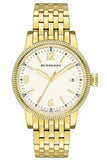 Buy Shop Burberry Analog White Dial Gold Steel Strap Watch for Women - BU7873 USA Online