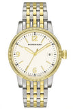 Buy Shop Burberry Analog White Dial Two Tone Steel Strap Watch for Women - BU7871 USA Online