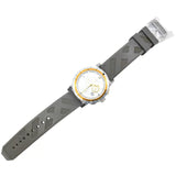 Buy Shop Burberry Belt Chronograph Silver Dial Brown Rubber Strap Watch For Men - BU9811 USA Online